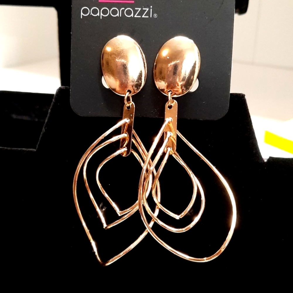 Gold tone clip on earrings Bundle and save 5 for 30 or 1 for 10